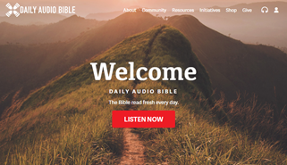 Daily Audio Bible - Link